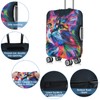 Chostky Travel Luggage Cover, Elastic Washable & Stretchable Suitcase Protector,