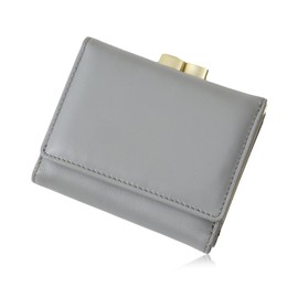 Gallery Qualier Women's Wallet with Fine Fineness (High Quality Ethiopian Plateau Sheep Leather) [Made by Skilled Leather Artisans] [Anti-Skimming] Wallet, 3-fold, Leather Mouth, Japanese Brand, Sheep