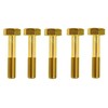 Hex Bolts M12-1.25 x 70, Fine Thread Class 10.9 Yellow