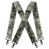 MENDENG Suspenders for Men Heavy Duty Swivel Hooks Camo X-Back