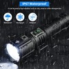 Super Bright Rechargeable Flashlight 1200000 High Lumens,Led Powerful Flashlights with