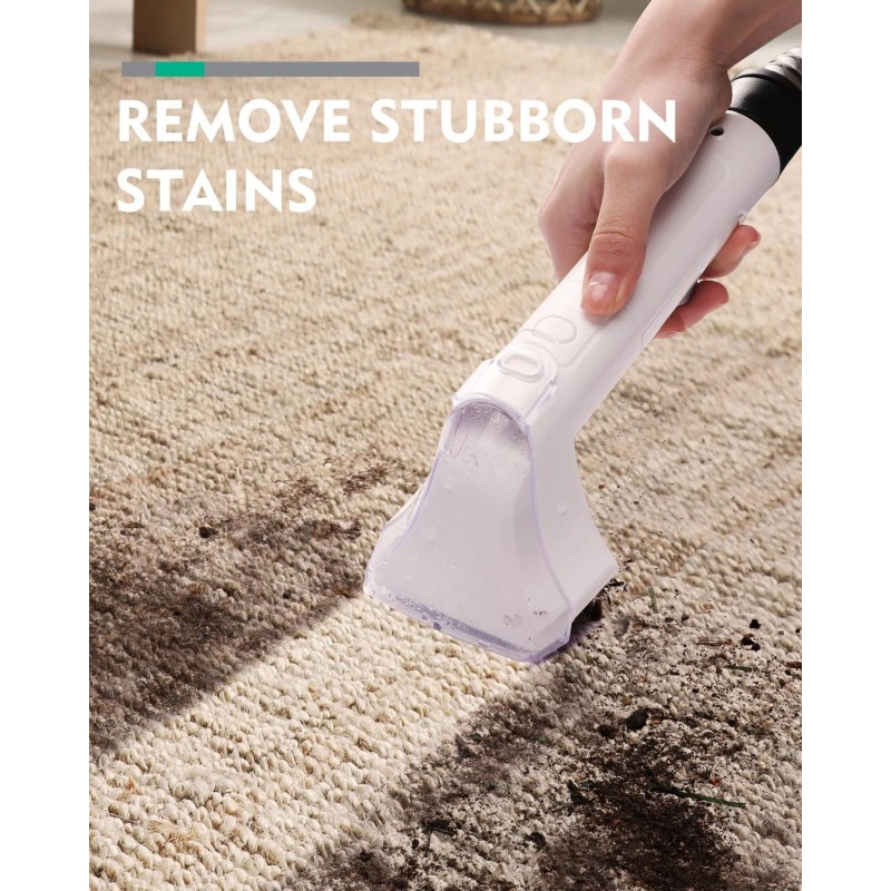 HAUSHOF 400W Corded Electric Carpet Spot Cleaners Handheld Deep Cleaner