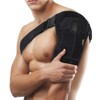 Shoulder Stability Brace with Pressure Pad, Light and Breathable Neoprene