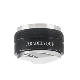 53mm Coffee Distributor and Tamper, Dual Head Coffee Leveler Compatible with Breville 54mm Portafilter, Adjustable Depth- Professional Espresso Hand Tampers