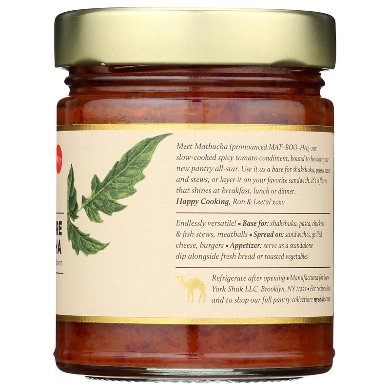 NEW YORK SHUK Signature Matbucha Sauce, 10 OZ