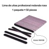 50 Limas Para Uñas Aaturales O Acrílicas Granos 100180