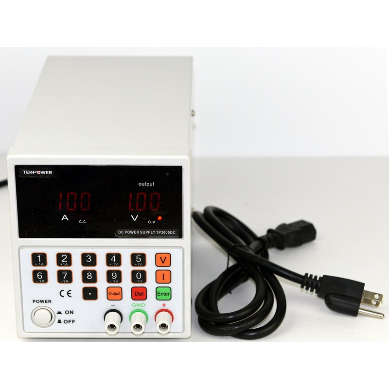 Tekpower TP3005DC, DC Power Supply 30V 5A,Computer Controlled With Direct
