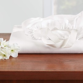 Empyrean Bedding Full Size Bed Sheets - Deep Pocket Full Sheets - 14"-16" Fitted Sheets Full Size - Super Soft Full Size Fitted Sheets Only - Microfiber Full Size Fitted Sheet - White