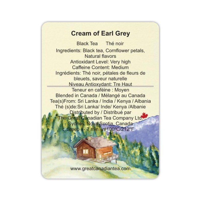 The Great Canadian Tea Company Ltd. Cream of Earl Grey