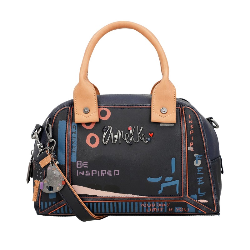 Anekke Contemporary 37811-203 Backpack - Blue, Multi-Colour, One Size