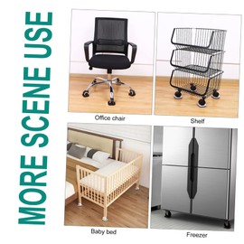 VILLFUL 15pcs Furniture Mover Sliders Anti- Pulley Chair Pads for Hard Floors Scratch-Resistant Furniture Caster Cups Felt Material for Easy Movement and