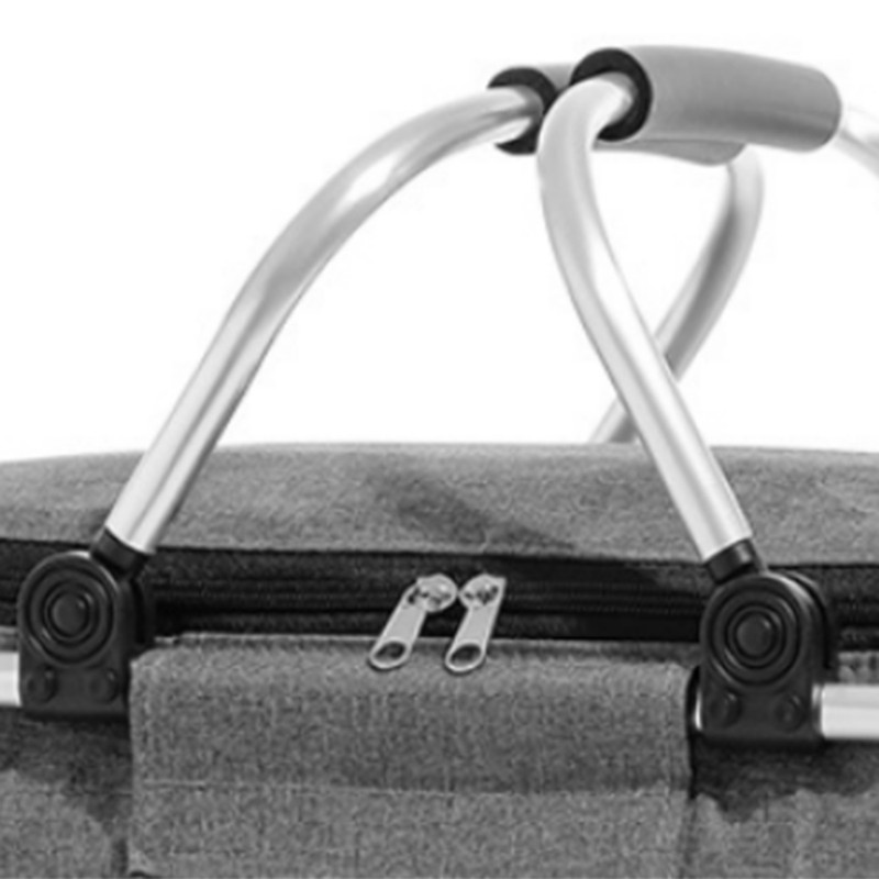Insulated Cooler Basket Foldable Large Capacity Portable Outdoor Picnic Insulated