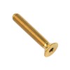 Wanyifa Titanium Ti M5x10 12 15 20 25mm Countersunk Flat