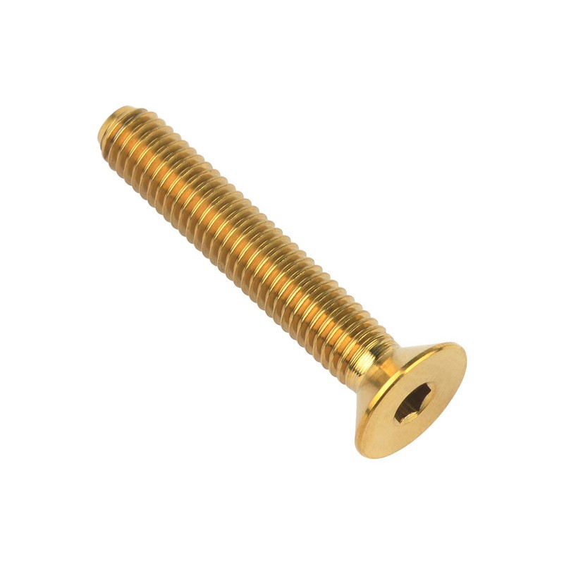 Wanyifa Titanium Ti M5x10 12 15 20 25mm Countersunk Flat