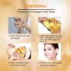 Mascarilla Facial Colageno Dorada Hidratante