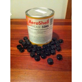 AeroShell 33ms Barrel & Nut Lithium Moly Synthetic Grease-Mil Spec (Select Qty) - AeroShell 33ms, 10 ml (2 x 5ml jar)