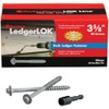 FastenMaster FMLL358-50 LedgerLOK Ledger Board Fastener, 3-5/8 Inches, 50-Count ,