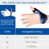 Willcom Thumb Brace, Reversible Thumb Bandage, Right, Left Thumb Caddy