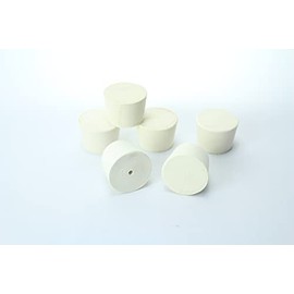 5+1 Rubber Stopper Set, Including 5 of #9 and 1 of #9 with 1-Hole Bonus, Set of 6