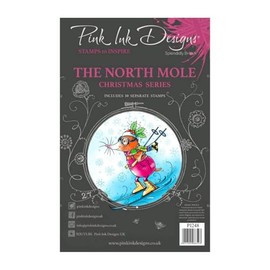 Pink Ink Designs North Mole 6 in x 8 in Clear Stamp Set, 6 x 8 in