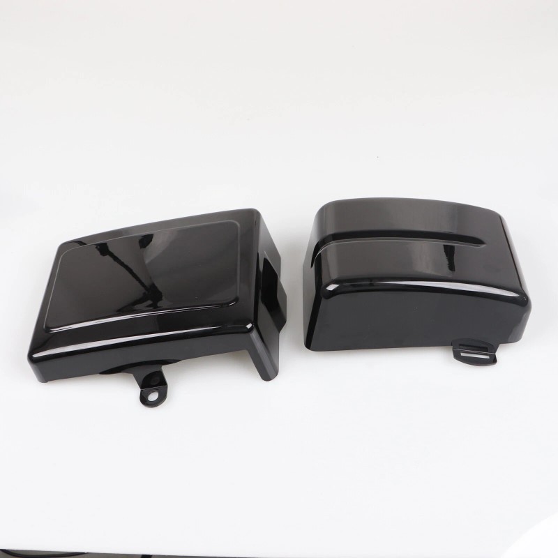 Unbranded L&R Battery Box Side Covers For Harley Dyna Street