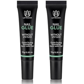 Leykosh Nail Glue for Press On, Acrylic Nails，Super Strong & Long-Lasting Glue Nails 008