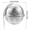 Spice Ball Large for Cooking, Tea Infuser, Stainless Steel Tea