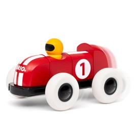 BRIO 30435 Racing Car Made of Magnetic Building Blocks - Toy Car for Children from 12 Months, Toy from 1 Year
