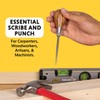 General Tools Scratch Awl Tool with Hardwood Handle - Scribe,