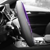 FH Group Geometric Chic Microfiber Leather Steering Wheel Cover –