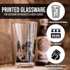 Black Lantern Nature Themed Pint Glasses Set of 2 –