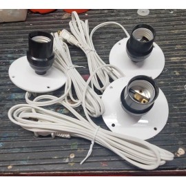 Empire/ General Foam ETC Blow Mold Light Kit 3 W/8 ft Light Cords  Plates  General Foam Empire Sale.