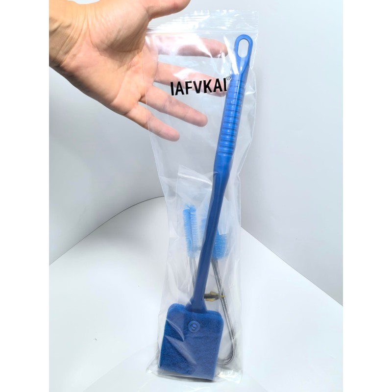 IAFVKAI Multifunctional Cleaning Brushes Tool Set for Tank, Aquarium Sponge