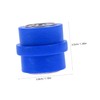 NOLITOY Motorcycle Chain Tensioner Guide Wheel 8mm Steel Construction for