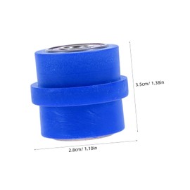 NOLITOY Motorcycle Chain Tensioner Guide Wheel 8mm Steel Construction for Durability Fit for Mini Bikes/atvs