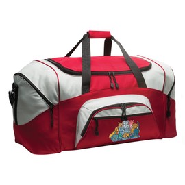 DELUXE Cats Suitcase Duffel Bag or LARGE Cat Gym Bag Gear Duffle