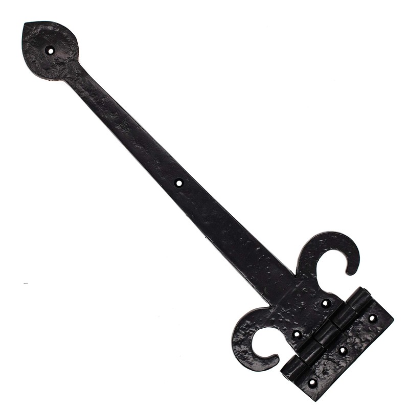SaKeGa Heavy Duty Strap Hinge for Gates and Doors Decorative