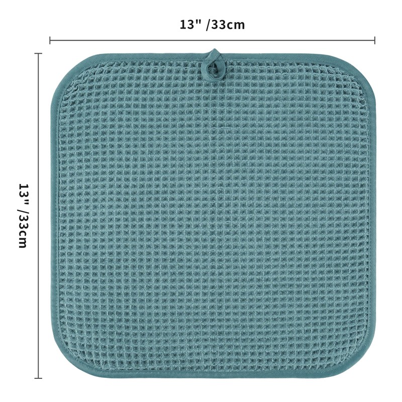 Microfiber Waffle Face Towels, 2 Pieces, Soft, Absorbent, Fast Drying,