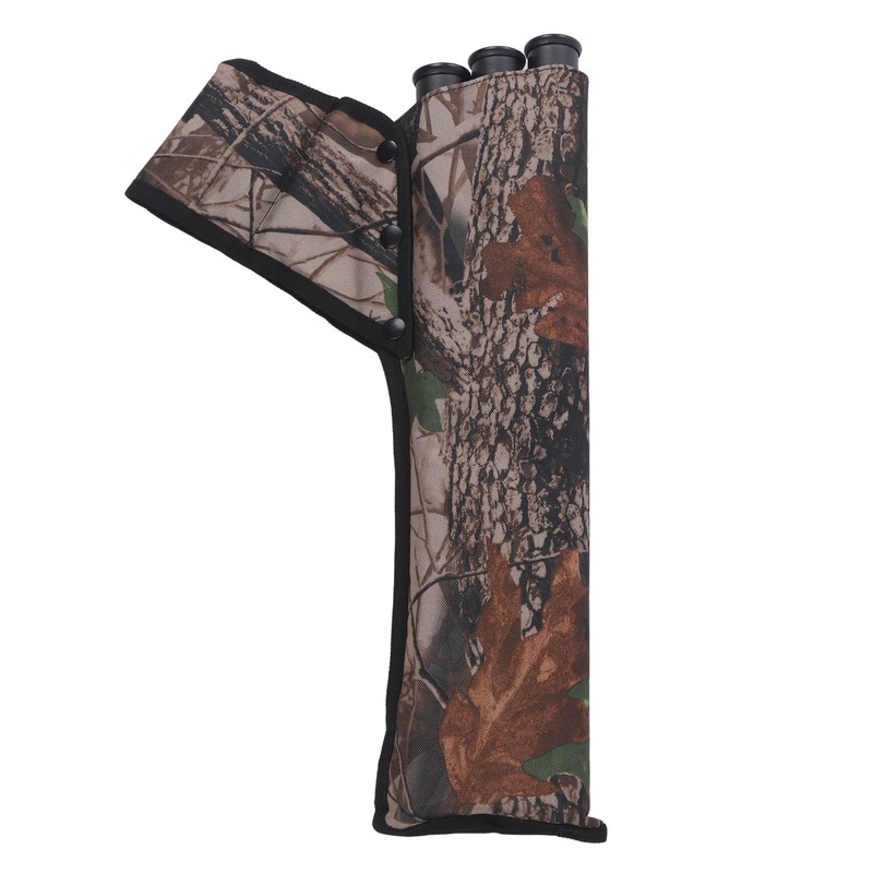 3 Tubes Hip Quiver Waist Hanged Arrow Archery Carry Bag