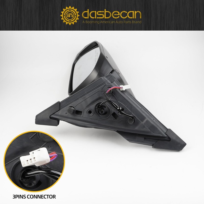 Dasbecan Right Passenger Side Door Mirror Assembly Compatible with Honda