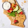 Totally Bamboo California State Destination Bamboo Serving and Cutting Board