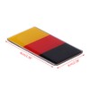 FATTERYU 1 x Germany Flag Golf Grille Sticker