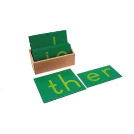 Adena Montessori Lower Case Double Sandpaper Letters