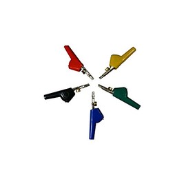 AST Labs Alligator Clip Bed-of-Nail and Single Spike Straight Nose Large 1 Set of 5 Colors