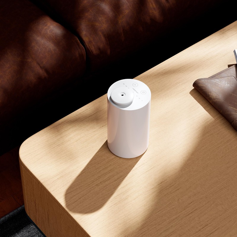 Airversa AN6 Aroma_Diffuser, Polypropylene, LED, White - Portable Waterless Essential