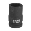 sourcing map 3/4-Inch Drive 12 Point Impact Socket 23mm Metric