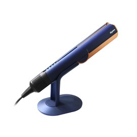 Hair Straightener Holder Compatible with Dyson Airstrait, Desktop Display Stand Compatible with Dyson Airstrait Straightener, Desktop Organizer Compatible with Dyson Hair Drye (blue)
