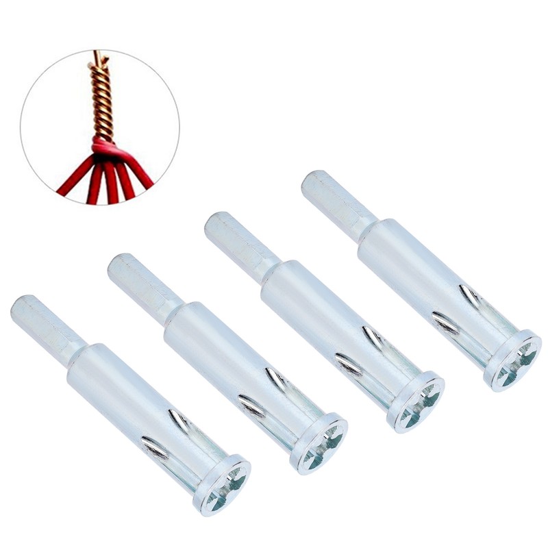 4Pcs Wire Twisting Tools Electrical Automatic Quick Twist Connector Industrial