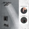 Heyalan Shower Faucet Set with Tub Spout Shower Trim Kit
