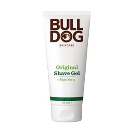 BULLDOG Bulldog Skincare Original Shave Gel 175ml for Men, Smooth & Comfortable Shave, Enriched with Aloe Vera